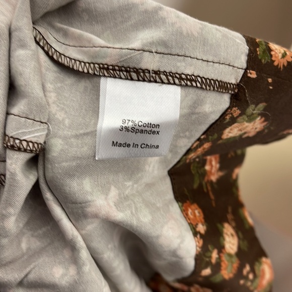 TUCKERNUCK Crawford Dress Floral Rosewood Chintz Oversize Flutter Sleeve NWT 3XL - Picture 14 of 14